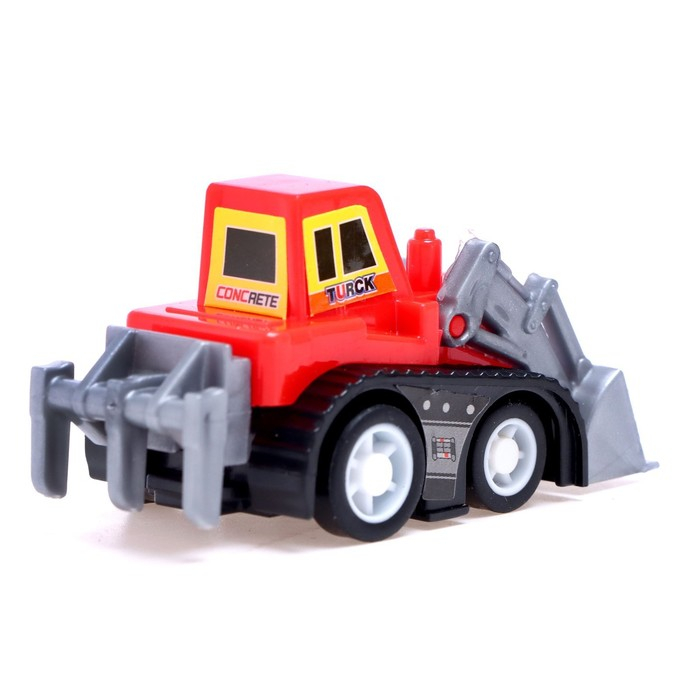 Набор инерционных машин «Строительная техника», 6 штук Набор инерционных машин «Строительная техника», 6 штук