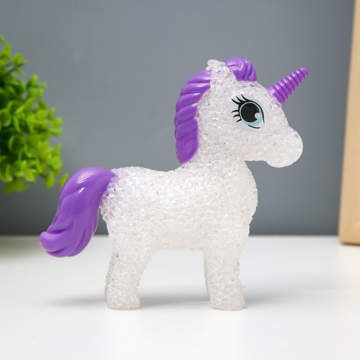 Ночник "Единорожка" LED 1Вт от батареек LR44 МИКС 14х12х5см RISALUX