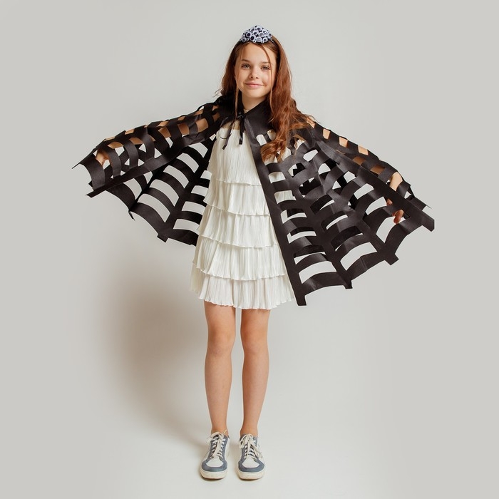 Карнавальный набор &laquo;Паук&raquo;: накидка и ободок