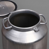 Фляга пищевая, 40 л, горловина 22 см, алюминиевая Фляга пищевая, 40 л, горловина 22 см, алюминиевая