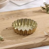 Форма для выпечки булок , d=10×8,4 см, h=3 см, антипригарное покрытие Форма для выпечки булок , d=10×8,4 см, h=3 см, антипригарное покрытие