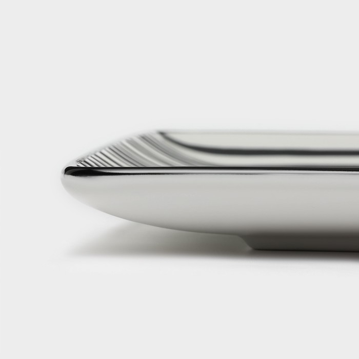 Блюдо фарфоровое сервировочное Magistro Hypnose, 27×16,5×2 см Блюдо фарфоровое сервировочное Magistro Hypnose, 27×16,5×2 см