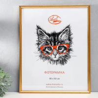 Фоторамка пластик 40х50 см, состаренное золото (пластиковый экран) Фоторамка пластик 40х50 см, состаренное золото (пластиковый экран)