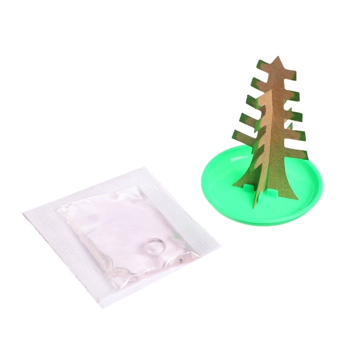 Набор для выращивания кристалла &laquo;Волшебное дерево&raquo; цвет зелёный