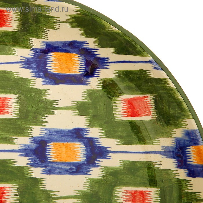 Ляган Риштанская Керамика Ляган Риштанская Керамика "Атлас", 37 см, микс