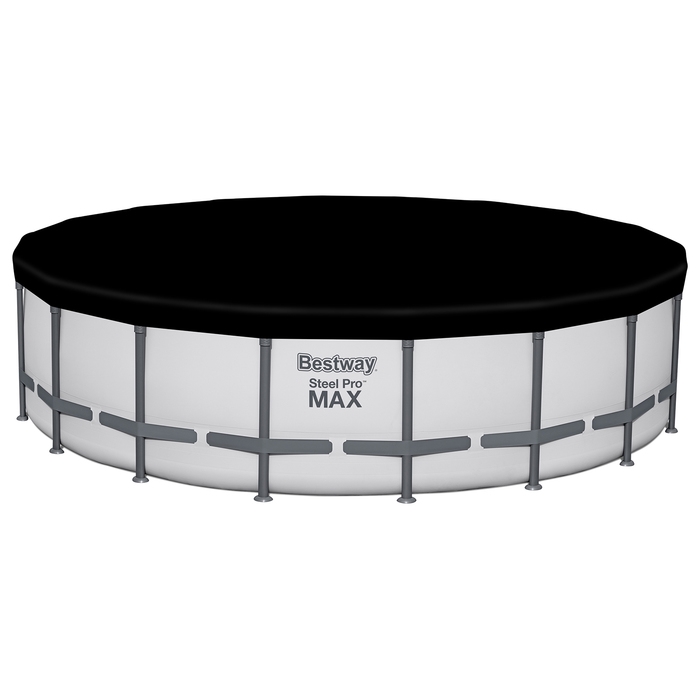 Бассейн каркасный Bestway Steel Pro Max, 549&times;132 см, фильтр-насос, лестница, тент, 561FJ