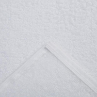 Полотенце махровое Экономь и Я 70х130 см, цв. белый, 100% хлопок, 320 гр/м2