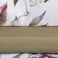 Постельное бельё Этель Дуэт &laquo;Пионы&raquo; 143х215 см - 2 шт, 220х240 см, 70х70 см -2 шт