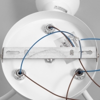 Люстра "Дебра" 3х60Вт Е27 Белый 48х48х22см Люстра "Дебра" 3х60Вт Е27 Белый 48х48х22см