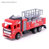 Машина инерционная «Пожарная служба», МИКС Машина инерционная «Пожарная служба», МИКС