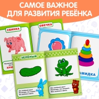 Обучающие книги &laquo;Полный годовой курс. Серия от 0 до 1 года&raquo;, 6 книг по 16 стр., в папке