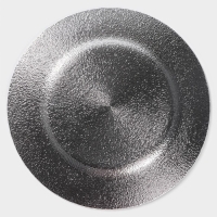 Тарелка стеклянная Magistro &laquo;Карамель. Красный&raquo;, d=27 см, цвет красный