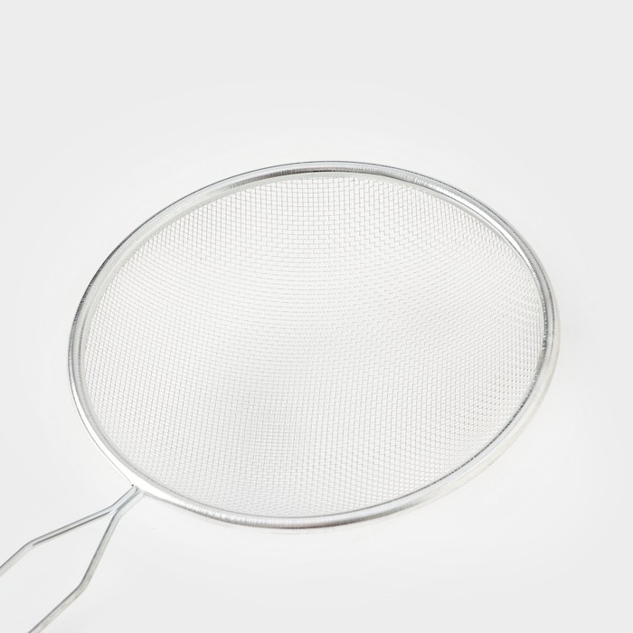 Сито для просеивания Доляна &laquo;Краски&raquo;, d=16 см, цвет серебристый