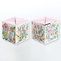 Бум-открытка «Вдохновляй», цветы, 12 х 18.5 см Бум-открытка «Вдохновляй», цветы, 12 х 18.5 см