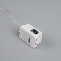 Набор гирлянд «Нить» 1 м роса, IP20, серебристая нить, 10 LED, свечение тёплое белое, 3 режима, батарейки AG13х3 (в комплекте), 5 шт. Набор гирлянд «Нить» 1 м роса, IP20, серебристая нить, 10 LED, свечение тёплое белое, 3 режима, батарейки AG13х3 (в комплекте), 5 шт.