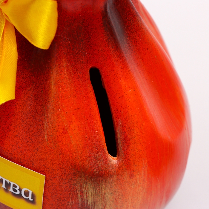 Копилка "Красный мешок" 22см