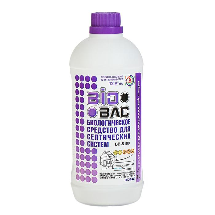 Средство для септических систем BB-S 180 дней 1 л Средство для септических систем BB-S 180 дней 1 л