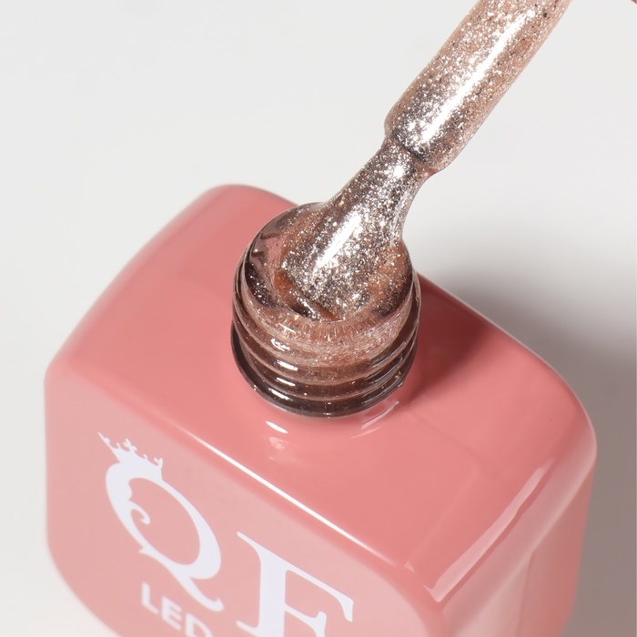 Гель лак для ногтей &laquo;COLOR CHROME&raquo;, 3-х фазный, 10 мл, LED/UV, цвет бежевый (68)