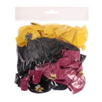 Воздушный шар латексный 12" &laquo;С Днём Рождения&raquo;, яркие узоры, 50 шт.