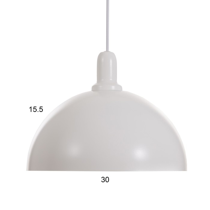 Светильник Светильник "Локи2" 1x15Вт E27 белый 30х30х70см