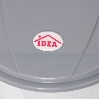 Контейнер для мусора с педалью, 11 л, цвет мраморный Контейнер для мусора с педалью, 11 л, цвет мраморный