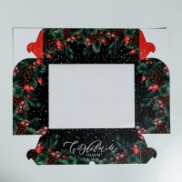 Коробка для капкейков &laquo;С Новым Годом&raquo; 25 х 33 х 10 см, Новый год