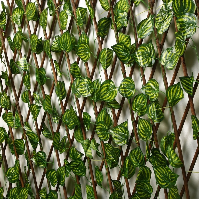 Ограждение декоративное, 200 × 75 см, «Лист осины», Greengo Ограждение декоративное, 200 × 75 см, «Лист осины», Greengo