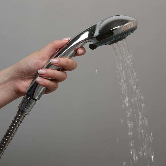 Душевая лейка Accoona А331, 3 режима, корпус пластик, цвет хром Душевая лейка Accoona А331, 3 режима, корпус пластик, цвет хром