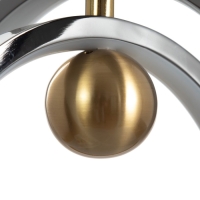 Светильник BayerLux "Хайфи" 27Вт LED золото-серебро 40х40х42см