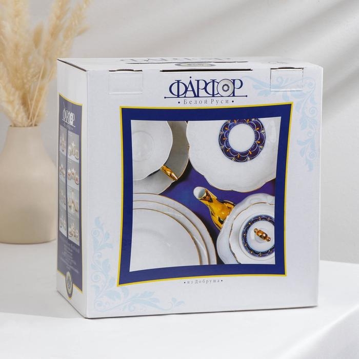 Сервиз чайный фарфоровый &laquo;Европейский&raquo;, 14 предметов