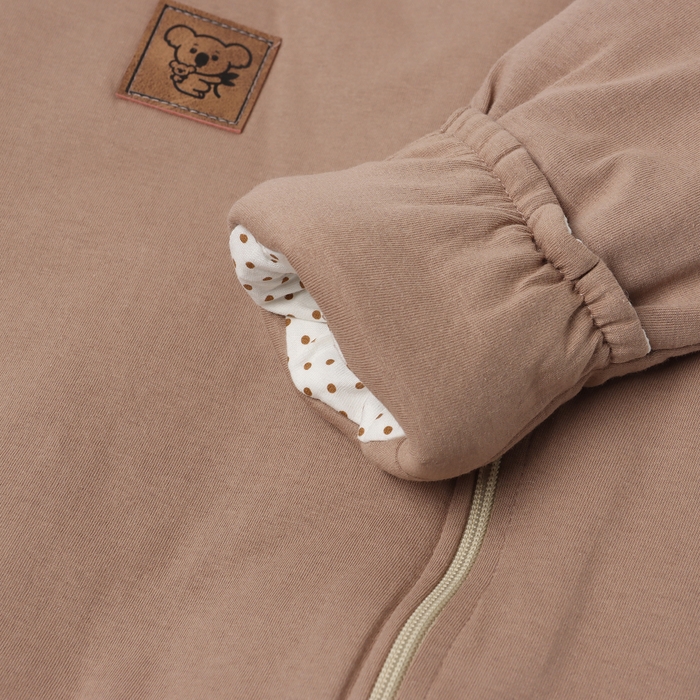 Комбинезон-трансформер, цвет шоколадный, рост 74