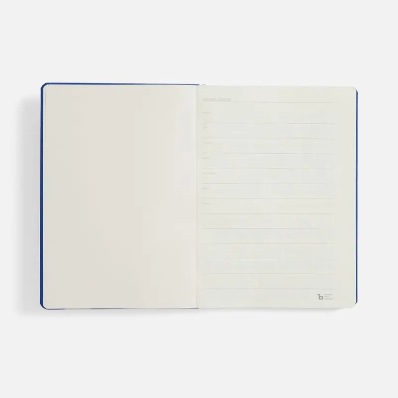 Ежедневник Urban Hard, недатированный, ярко-синий