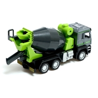 Грузовик металлический «Бетон», инерция, свет и звук, подвижные детали Грузовик металлический «Бетон», инерция, свет и звук, подвижные детали