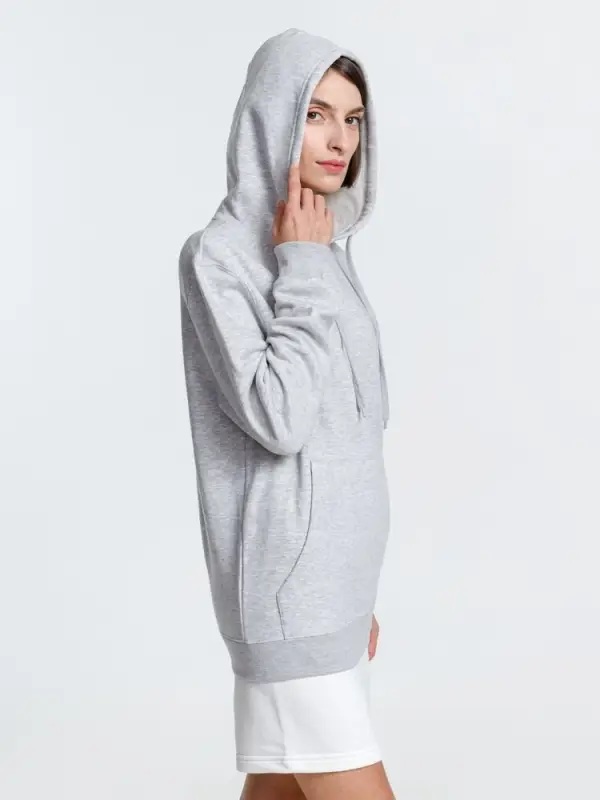 Худи унисекс Phoenix, серый меланж, размер XXL