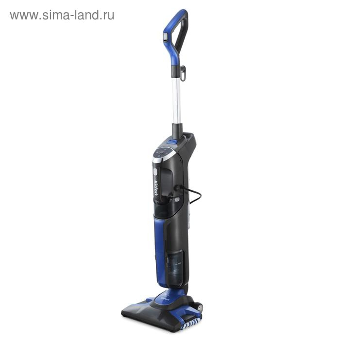 Пылесос Kitfort КТ-555, вертикальный, 1800 Вт, 0.75 л, шнур 5 м, чёрно-синий Пылесос Kitfort КТ-555, вертикальный, 1800 Вт, 0.75 л, шнур 5 м, чёрно-синий