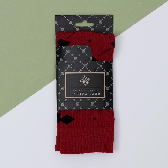 Носки Pattern bordo р. 39-40 (24-26 см) Носки Pattern bordo р. 39-40 (24-26 см)