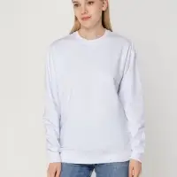 Толстовка Unit Toima, белая, размер 4XL