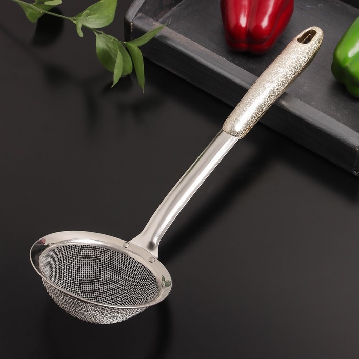 Сито Доляна &laquo;Блеск&raquo;, для снятия пены, d=12 см