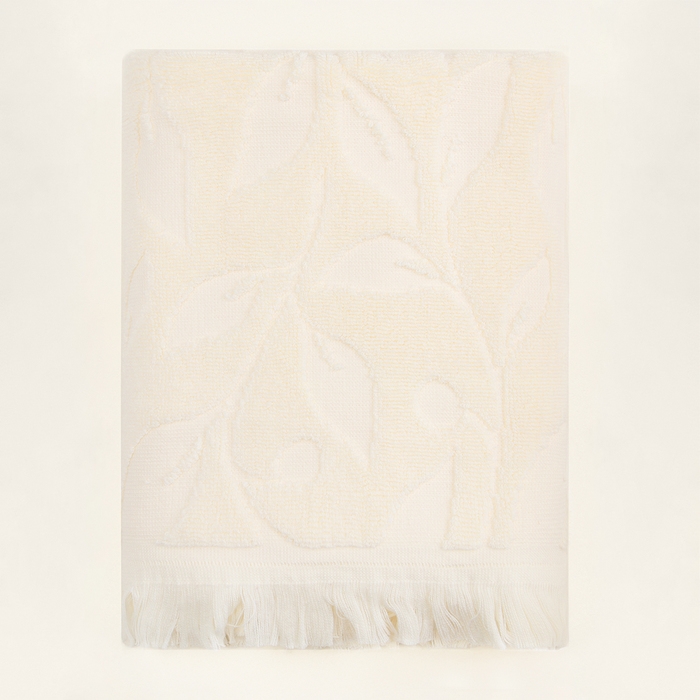 Полотенце махровое SL HOME: Boho "Айвори" 50х90 см, 100% хлопок, 520 г/м2