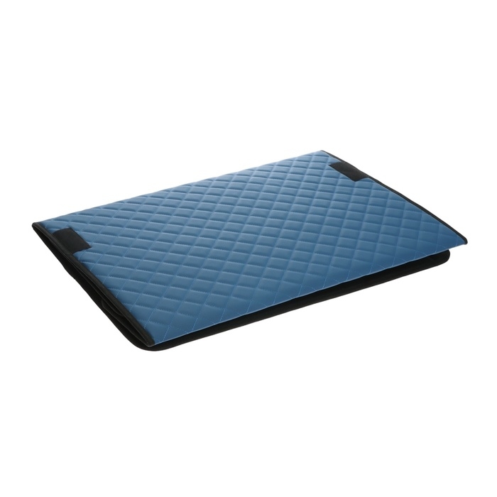 Органайзер кофр в багажник автомобиля Cartage саквояж, экокожа стеганая, 70 см, синий Органайзер кофр в багажник автомобиля Cartage саквояж, экокожа стеганая, 70 см, синий