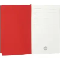 Ежедневник Flat Mini, недатированный, красный Ежедневник Flat Mini, недатированный, красный