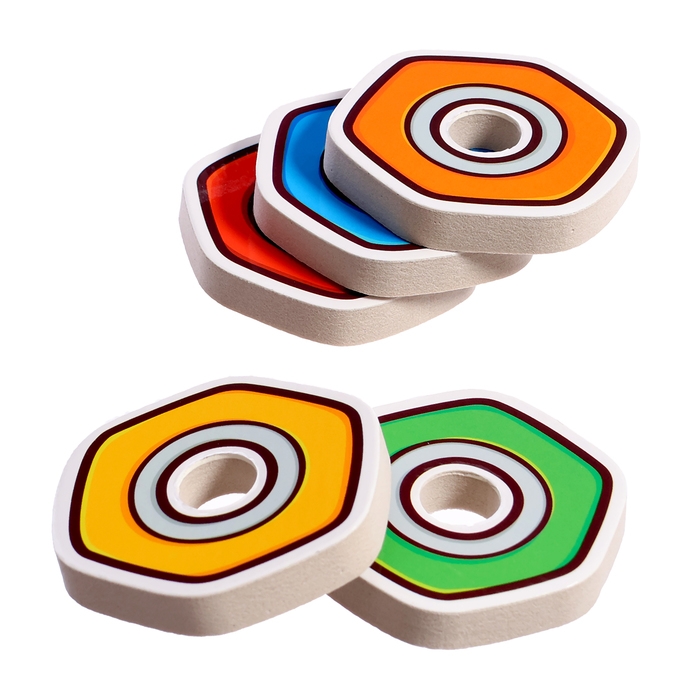 Развивающий набор «Собери колечки», 3+ Развивающий набор «Собери колечки», 3+