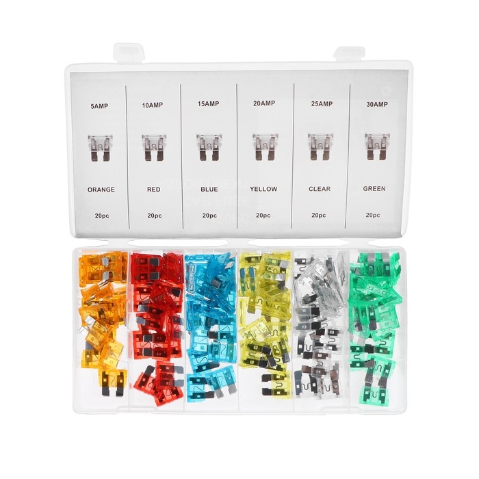 Предохранители TOPAUTO, 120 шт