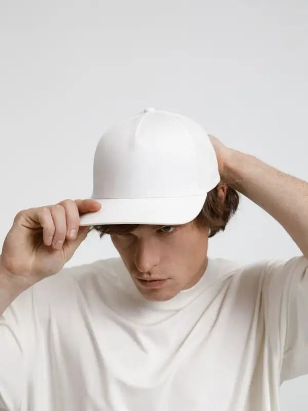 Бейсболка Seguro, белая Бейсболка Seguro, белая