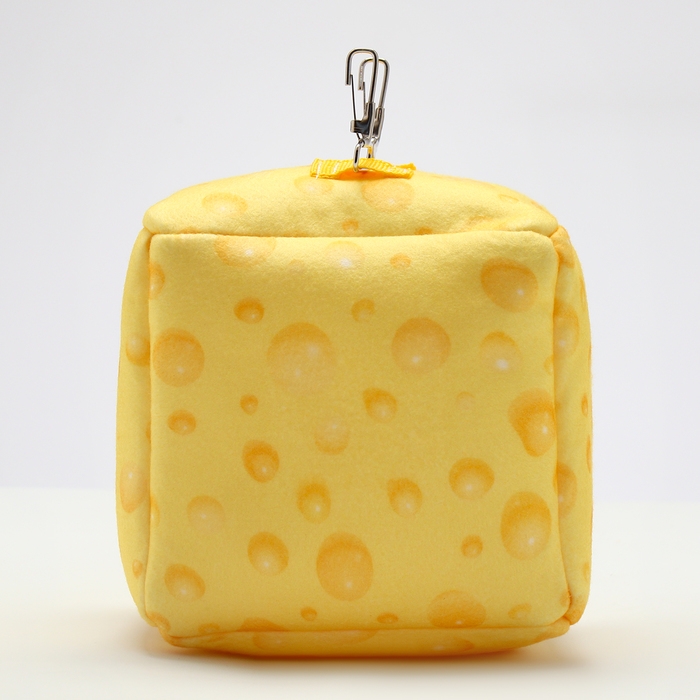 Подвесной домик-кубик "Сыр", 17 х 17 х17 см