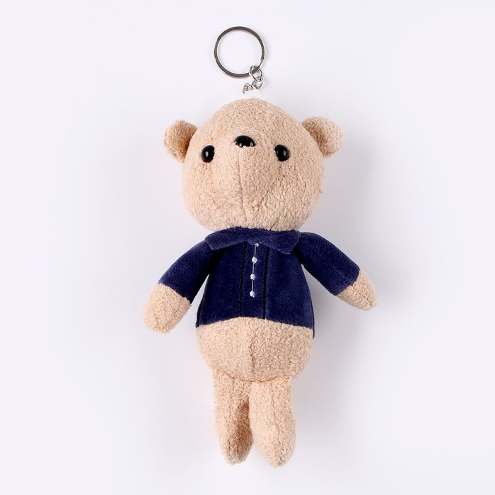 Мягкая игрушка &laquo;Мишка&raquo;, на брелоке, цвета МИКС