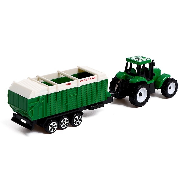 Игровой набор &laquo;Ферма&raquo;, трактор и животные, МИКС