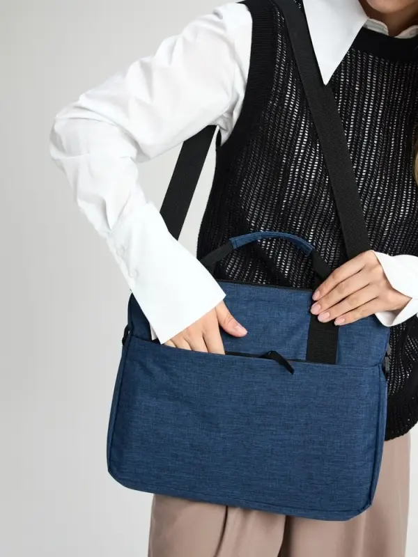 Сумка для ноутбука Delegate, синяя Сумка для ноутбука Delegate, синяя