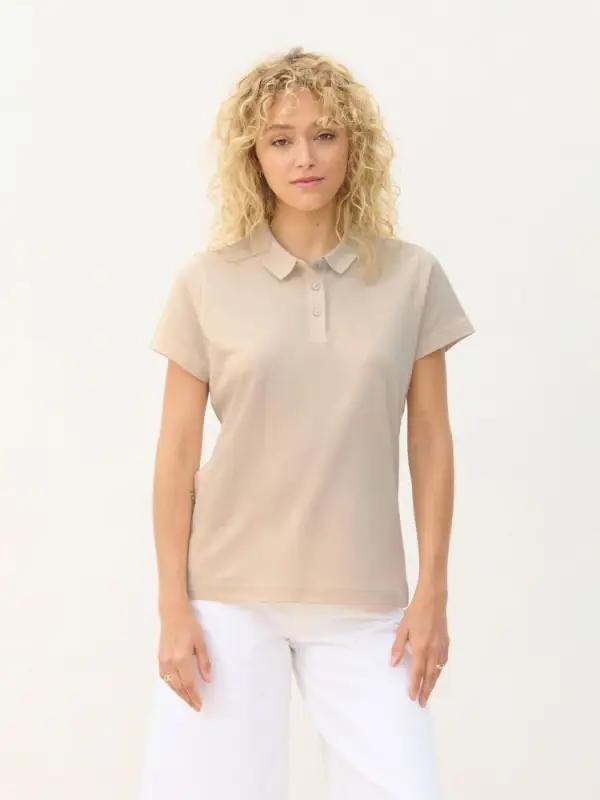 Рубашка поло женская Pacific Women, синяя (джинс), размер XS