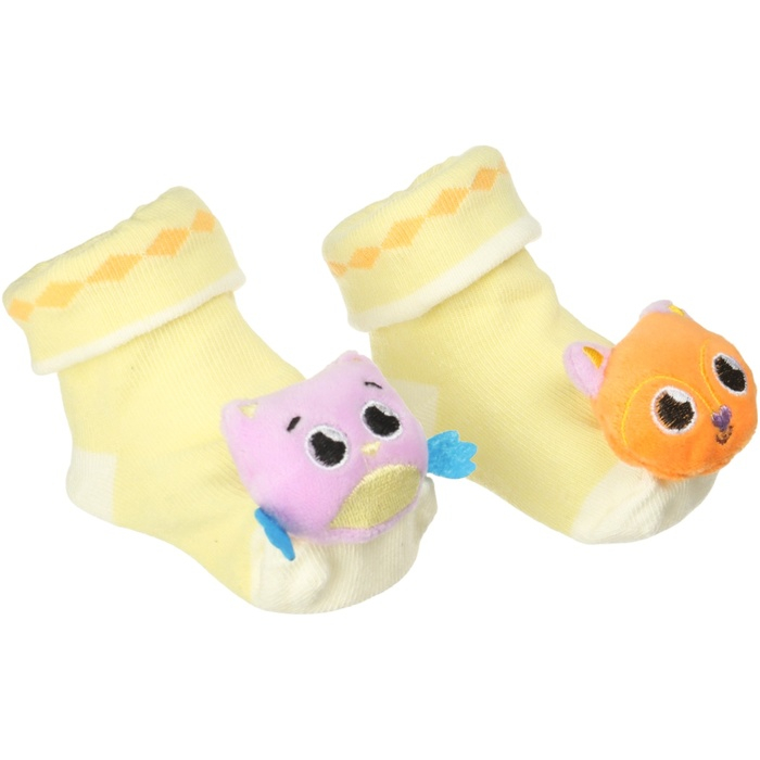 Подарочный набор &laquo;Погремушки на ручки и ножки: Зверята&raquo;, 4 шт, Крошка Я